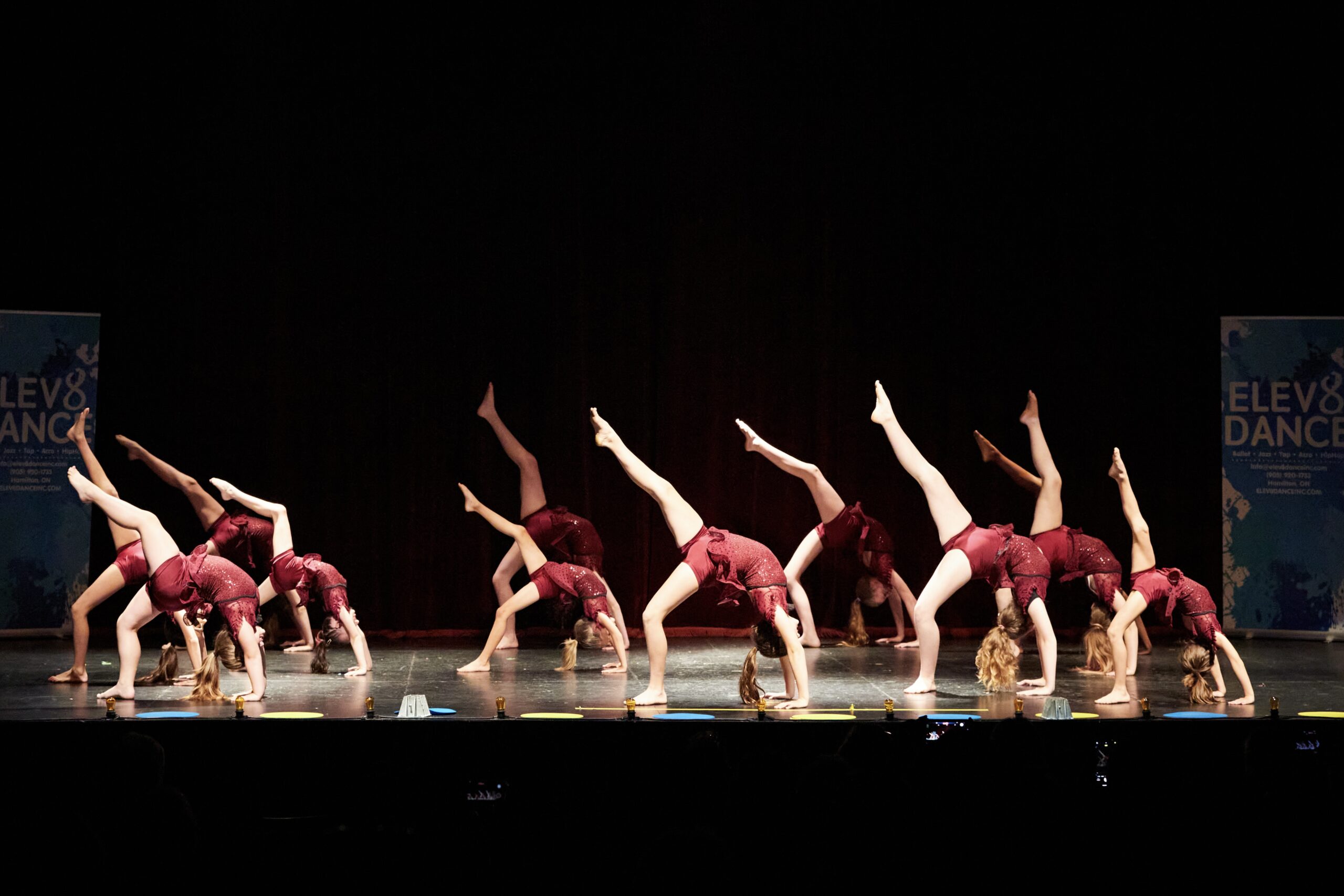 Competitive dancers at Elev8 Dance